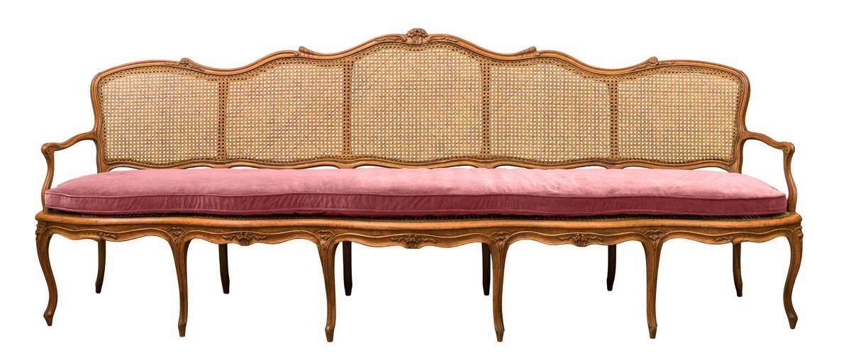 Rococo Sofa France 18th century, restored